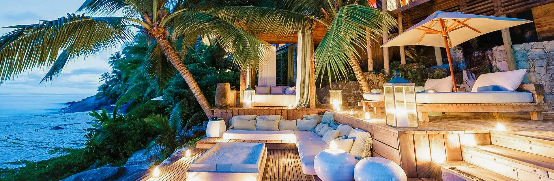 On the balcony of a resort in the Seychelles | Go2Africa