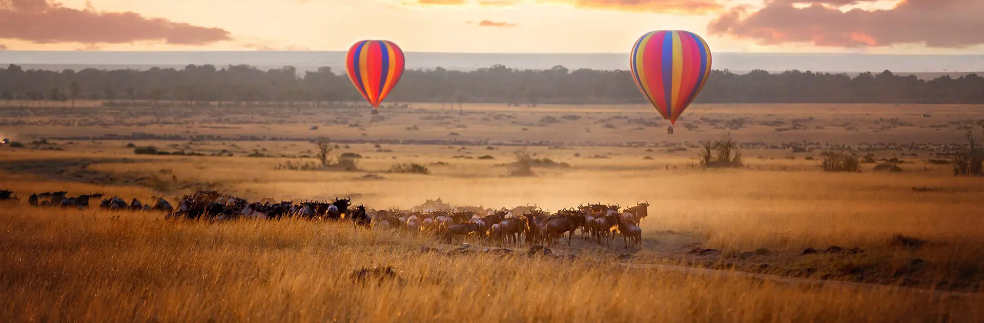 Hot air balloon safaris in Kenya | Go2Africa